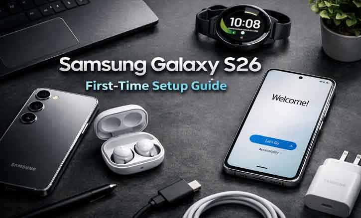 samsung galaxy s26 first time setup guide
